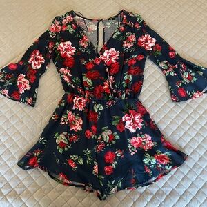 Floral Romper